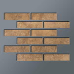 Special Cut | 2x8 Noce Travertine Filled & Honed Tile Special Cut | 2x8 Noce Travertine Filled & Honed Tile - American Tile Depot