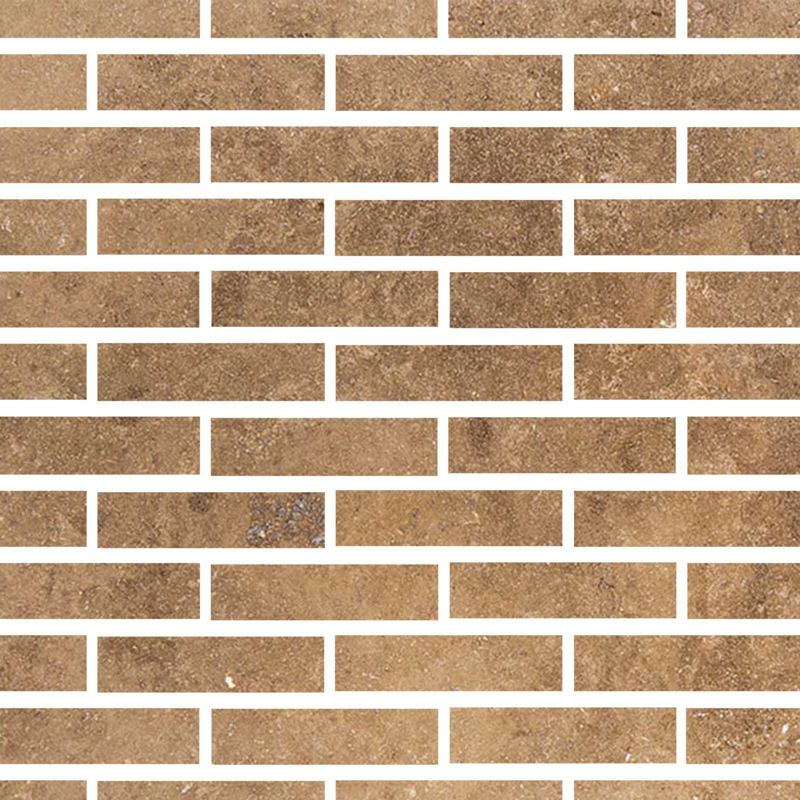 Special Cut | 2x8 Noce Travertine Filled & Honed Tile Special Cut | 2x8 Noce Travertine Filled & Honed Tile - American Tile Depot