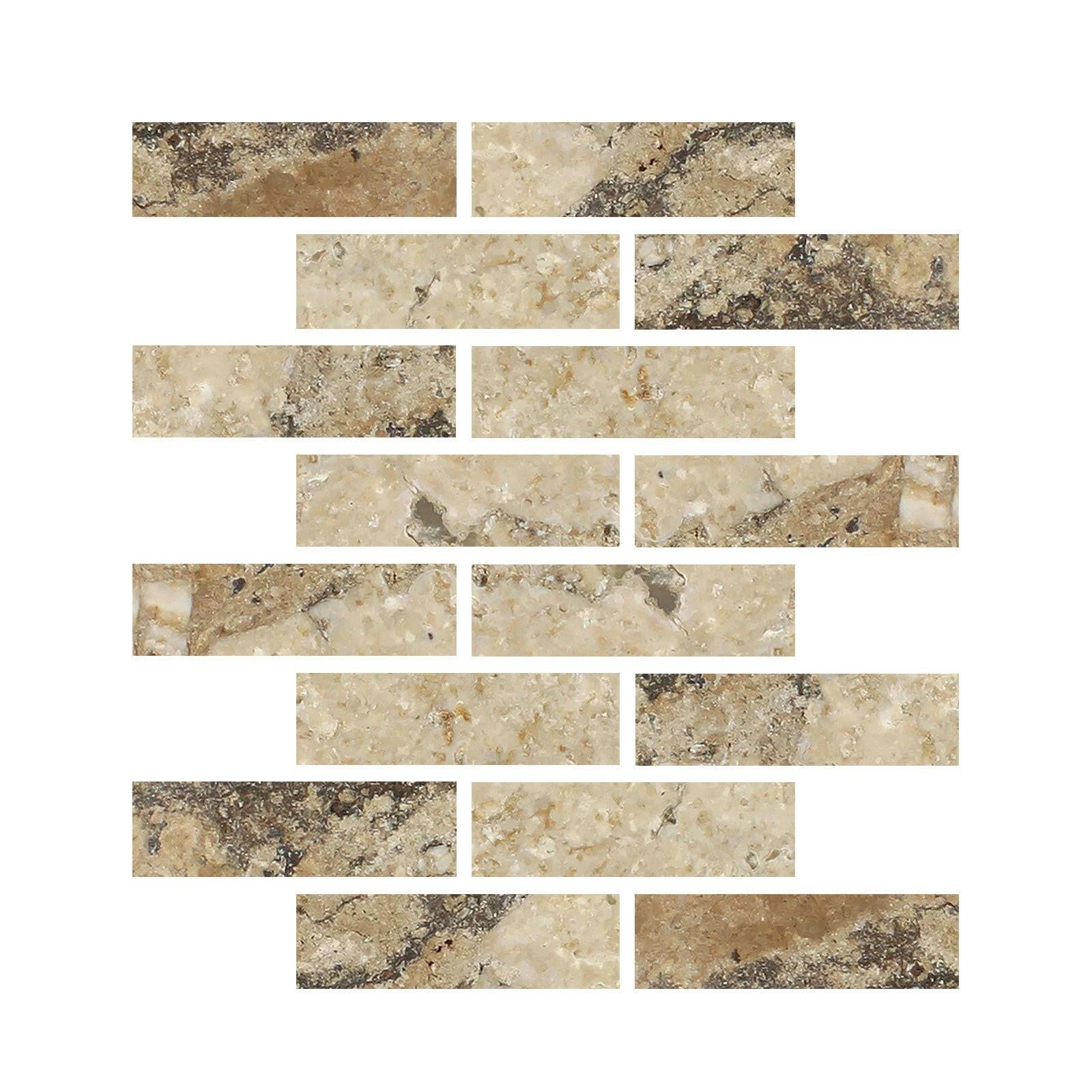 Special Cut | 2x8 Philadelphia Travertine Filled & Honed Tile Special Cut | 2x8 Philadelphia Travertine Filled & Honed Tile - American Tile Depot