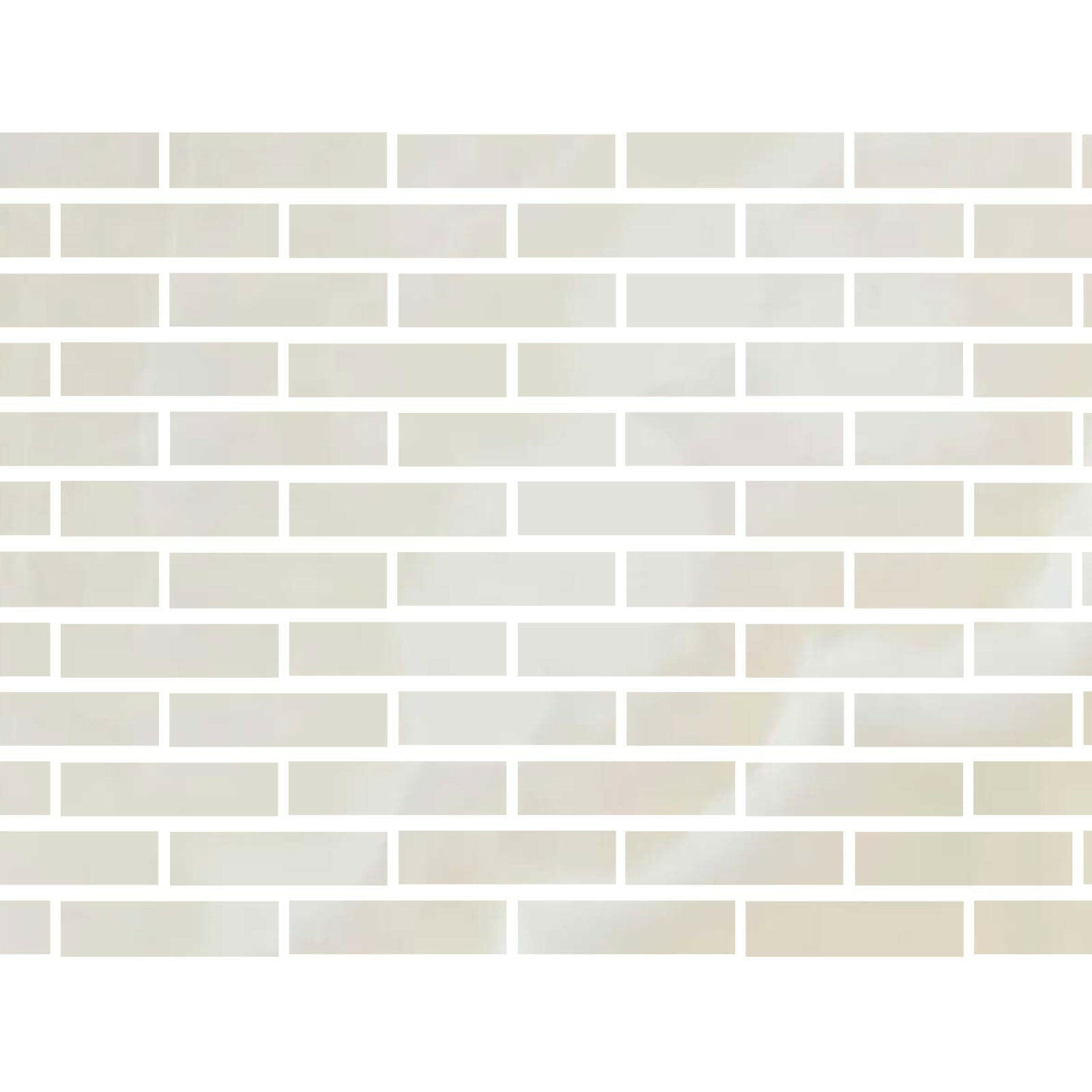 Special Cut | 2x8 Premium White Onyx CROSS-CUT Polished Tile - American Tile Depot