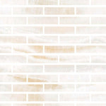 Special Cut | 2x8 Premium White Onyx VEIN-CUT Polished Tile - American Tile Depot
