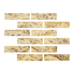 Special Cut | 2x8 Scabos Travertine Filled & Honed Tile Special Cut | 2x8 Scabos Travertine Filled & Honed Tile - American Tile Depot