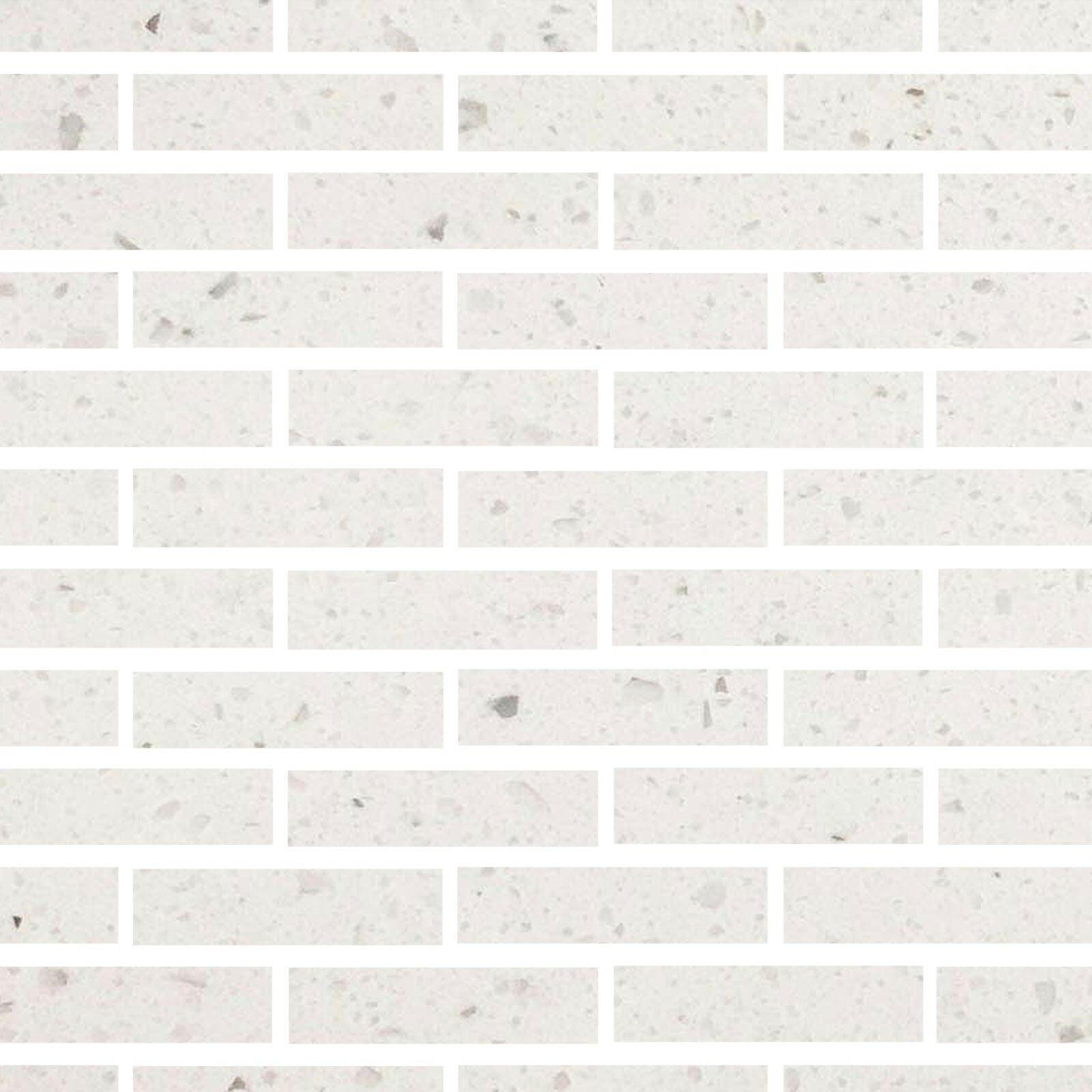 Special Cut | 2x8 Terrazzo Silver Marble Polished Tile Special Cut | 2x8 Terrazzo Silver Marble Polished Tile - American Tile Depot