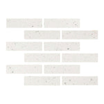 Special Cut | 2x8 Terrazzo Silver Marble Polished Tile Special Cut | 2x8 Terrazzo Silver Marble Polished Tile - American Tile Depot
