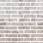 Special Cut | 2x8 Tundra Gray (Atlantic Gray) Marble Polished Tile Special Cut | 2x8 Tundra Gray (Atlantic Gray) Marble Polished Tile - American Tile Depot