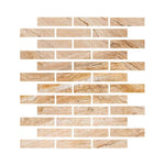 Special Cut | 2x8 Valencia Travertine Filled & Honed Tile Special Cut | 2x8 Valencia Travertine Filled & Honed Tile - American Tile Depot