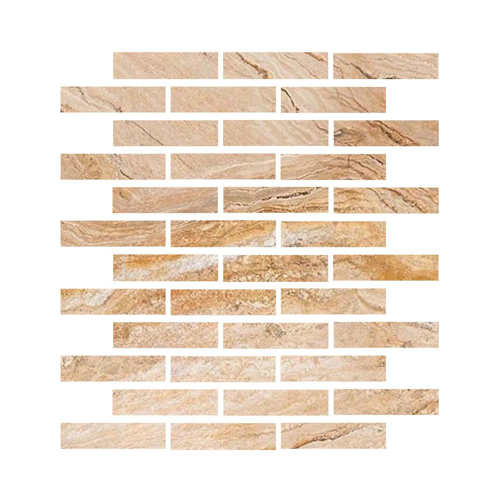 Special Cut | 2x8 Valencia Travertine Filled & Honed Tile Special Cut | 2x8 Valencia Travertine Filled & Honed Tile - American Tile Depot