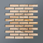Special Cut | 2x8 Valencia Travertine Filled & Honed Tile Special Cut | 2x8 Valencia Travertine Filled & Honed Tile - American Tile Depot