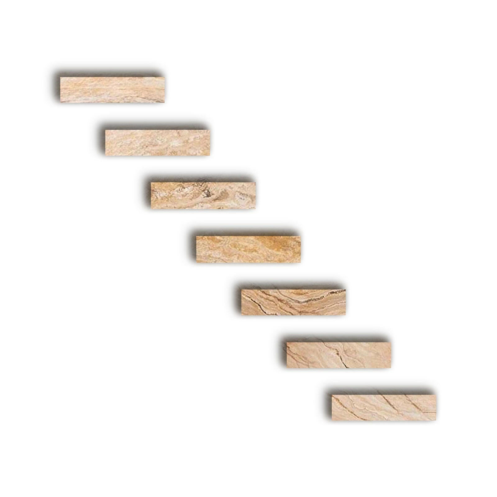 Special Cut | 2x8 Valencia Travertine Filled & Honed Tile Special Cut | 2x8 Valencia Travertine Filled & Honed Tile - American Tile Depot