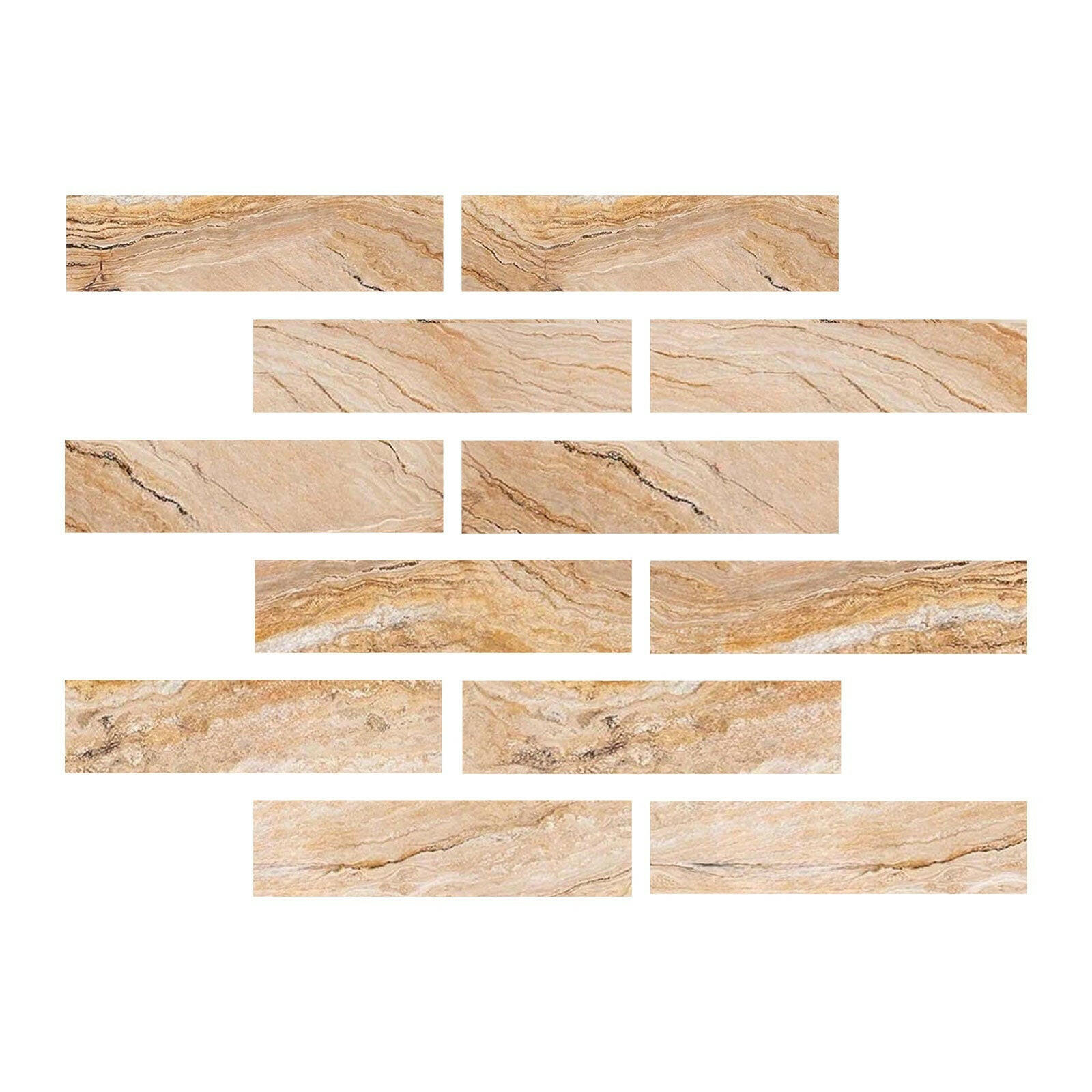 Special Cut | 2x8 Valencia Travertine Filled & Honed Tile Special Cut | 2x8 Valencia Travertine Filled & Honed Tile - American Tile Depot
