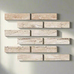 Special Cut | 2x8 Valerenga Travertine Filled & Honed Tile Special Cut | 2x8 Valerenga Travertine Filled & Honed Tile - American Tile Depot