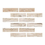 Special Cut | 2x8 Valerenga Travertine Filled & Honed Tile Special Cut | 2x8 Valerenga Travertine Filled & Honed Tile - American Tile Depot