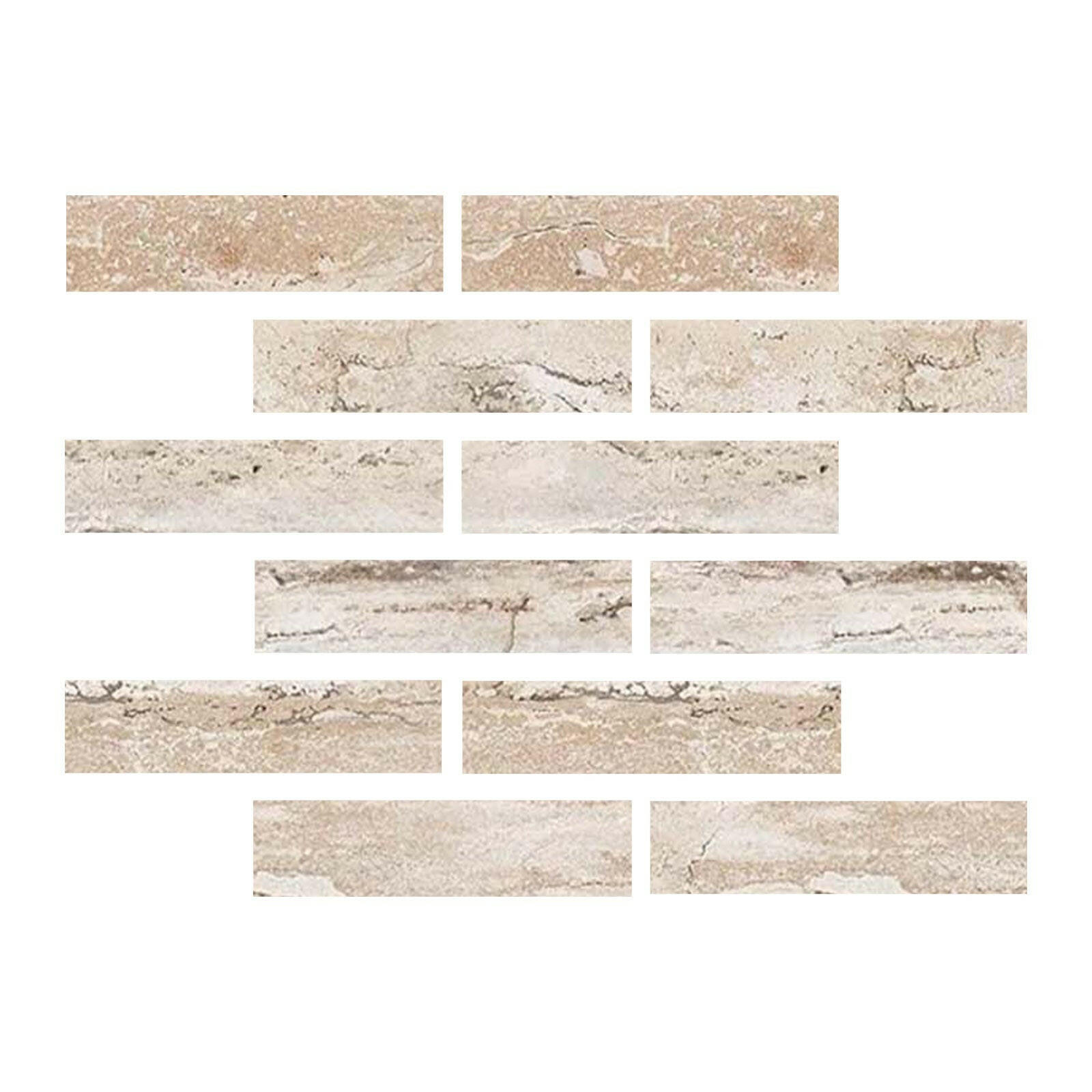 Special Cut | 2x8 Valerenga Travertine Filled & Honed Tile Special Cut | 2x8 Valerenga Travertine Filled & Honed Tile - American Tile Depot