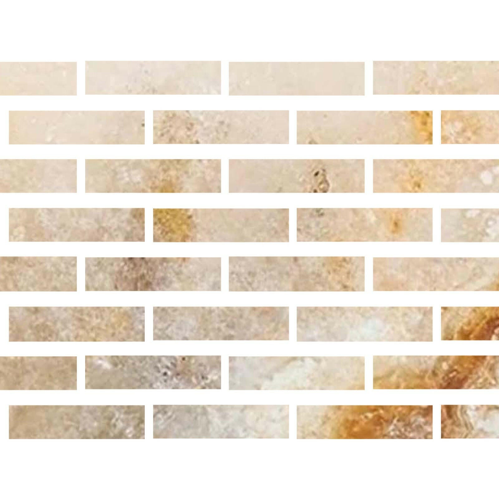 Special Cut | 3x12 Antico Onyx Travertine Filled & Polished Tile Special Cut | 3x12 Antico Onyx Travertine Filled & Polished Tile - American Tile Depot