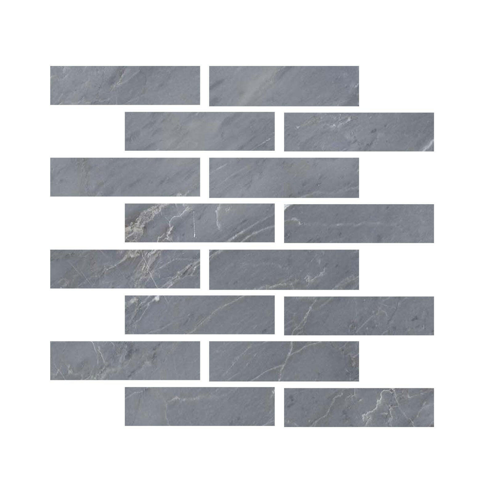 Special Cut | 3x12 Bardiglio Imperiale Marble Honed Tile Special Cut | 3x12 Bardiglio Imperiale Marble Honed Tile - American Tile Depot
