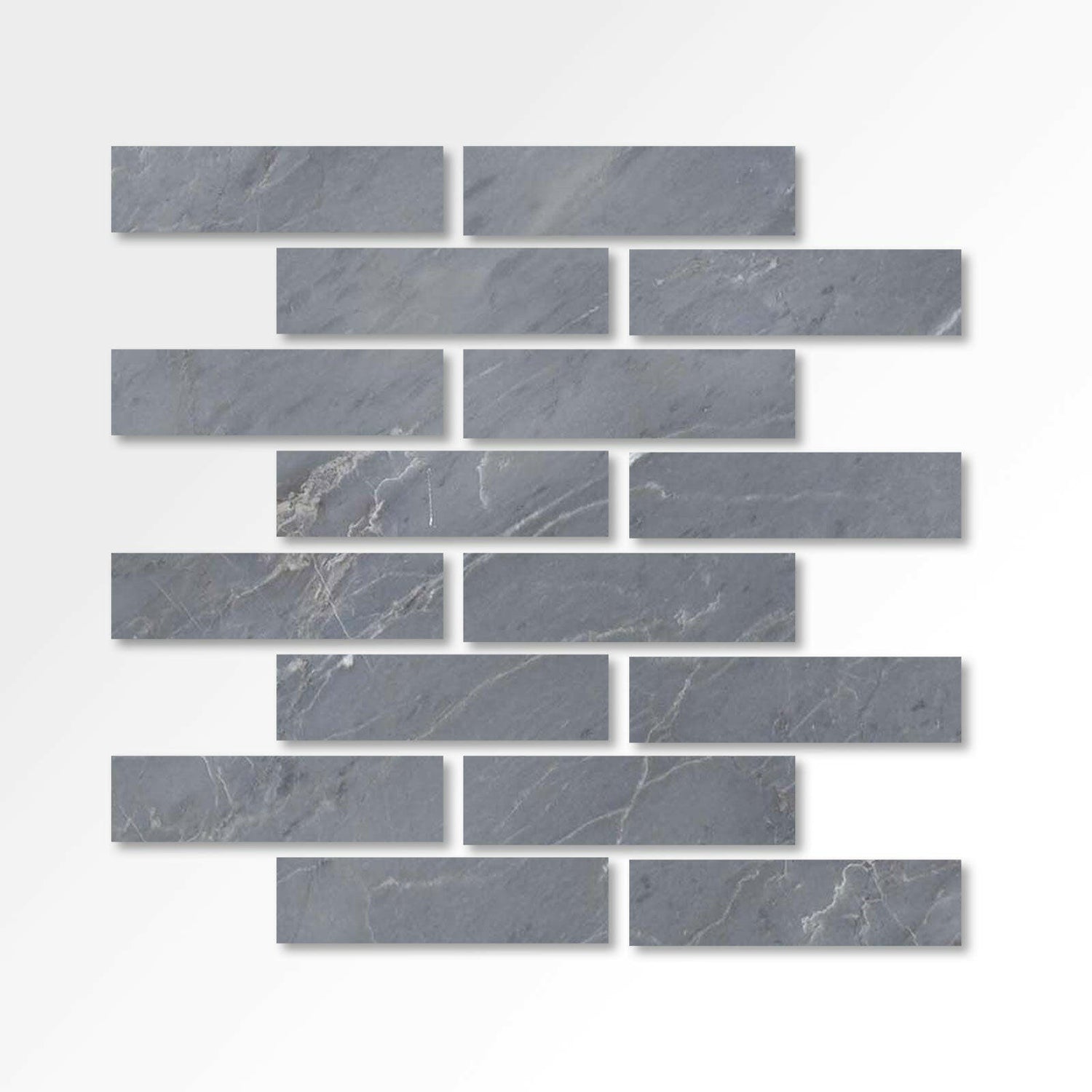 Special Cut | 3x12 Bardiglio Imperiale Marble Polished Tile Special Cut | 3x12 Bardiglio Imperiale Marble Polished Tile - American Tile Depot