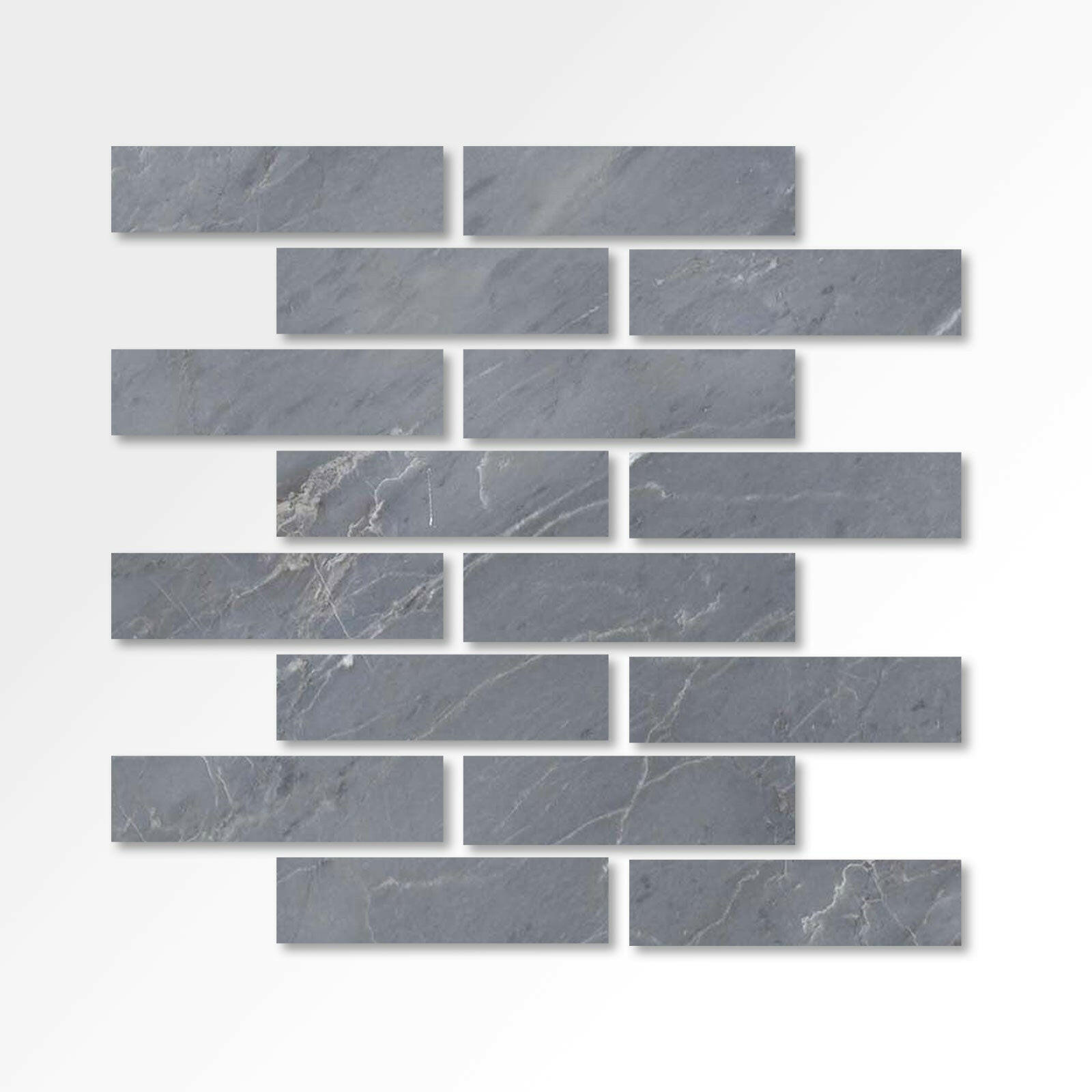 Special Cut | 3x12 Bardiglio Imperiale Marble Polished Tile Special Cut | 3x12 Bardiglio Imperiale Marble Polished Tile - American Tile Depot