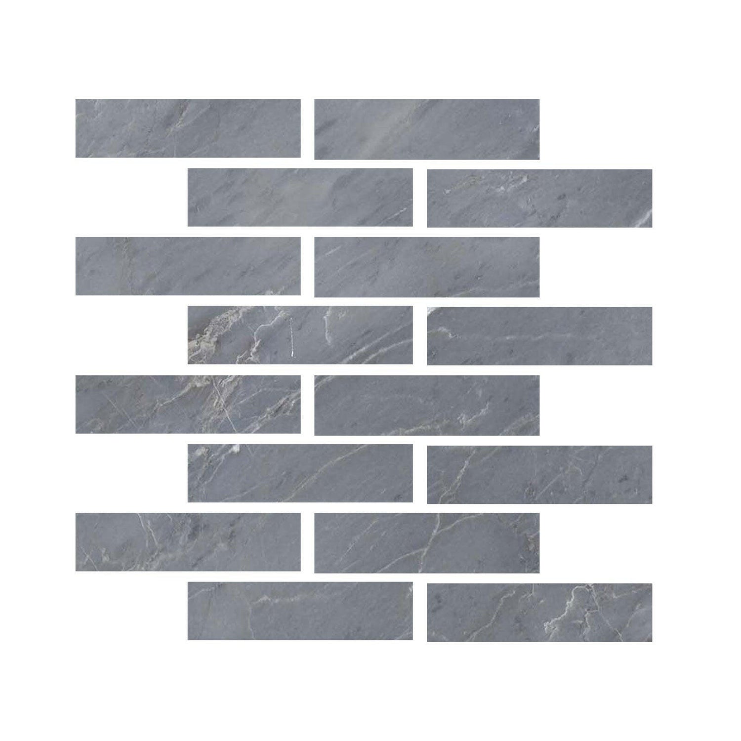 Special Cut | 3x12 Bardiglio Imperiale Marble Polished Tile Special Cut | 3x12 Bardiglio Imperiale Marble Polished Tile - American Tile Depot