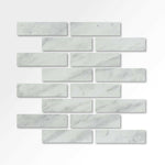 Special Cut | 3x12 Bianco Venatino Marble Honed Tile Special Cut | 3x12 Bianco Venatino Marble Honed Tile - American Tile Depot