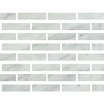 Special Cut | 3x12 Bianco Venatino Marble Honed Tile Special Cut | 3x12 Bianco Venatino Marble Honed Tile - American Tile Depot