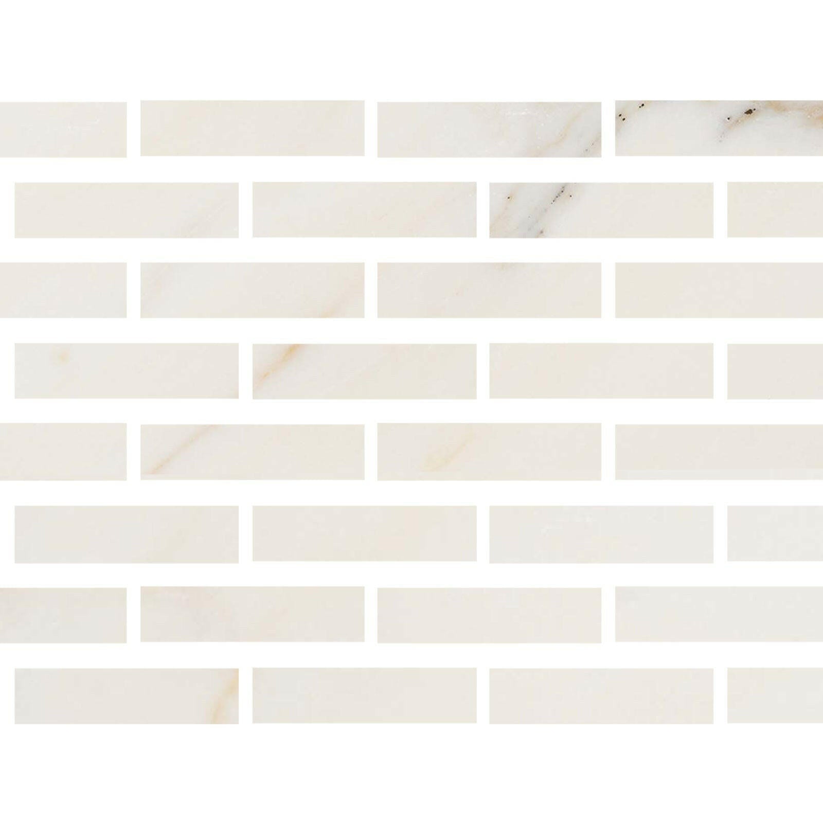 Special Cut | 3x12 Calacatta Gold Marble Honed Tile Special Cut | 3x12 Calacatta Gold Marble Honed Tile - American Tile Depot
