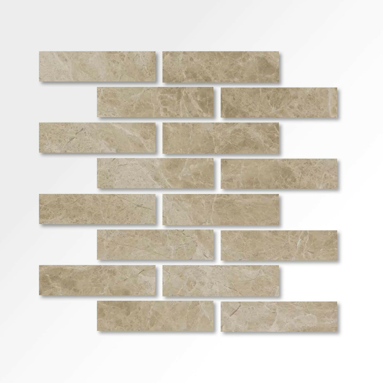 Special Cut | 3x12 Cappuccino Marble Polished Tile Special Cut | 3x12 Cappuccino Marble Polished Tile - American Tile Depot