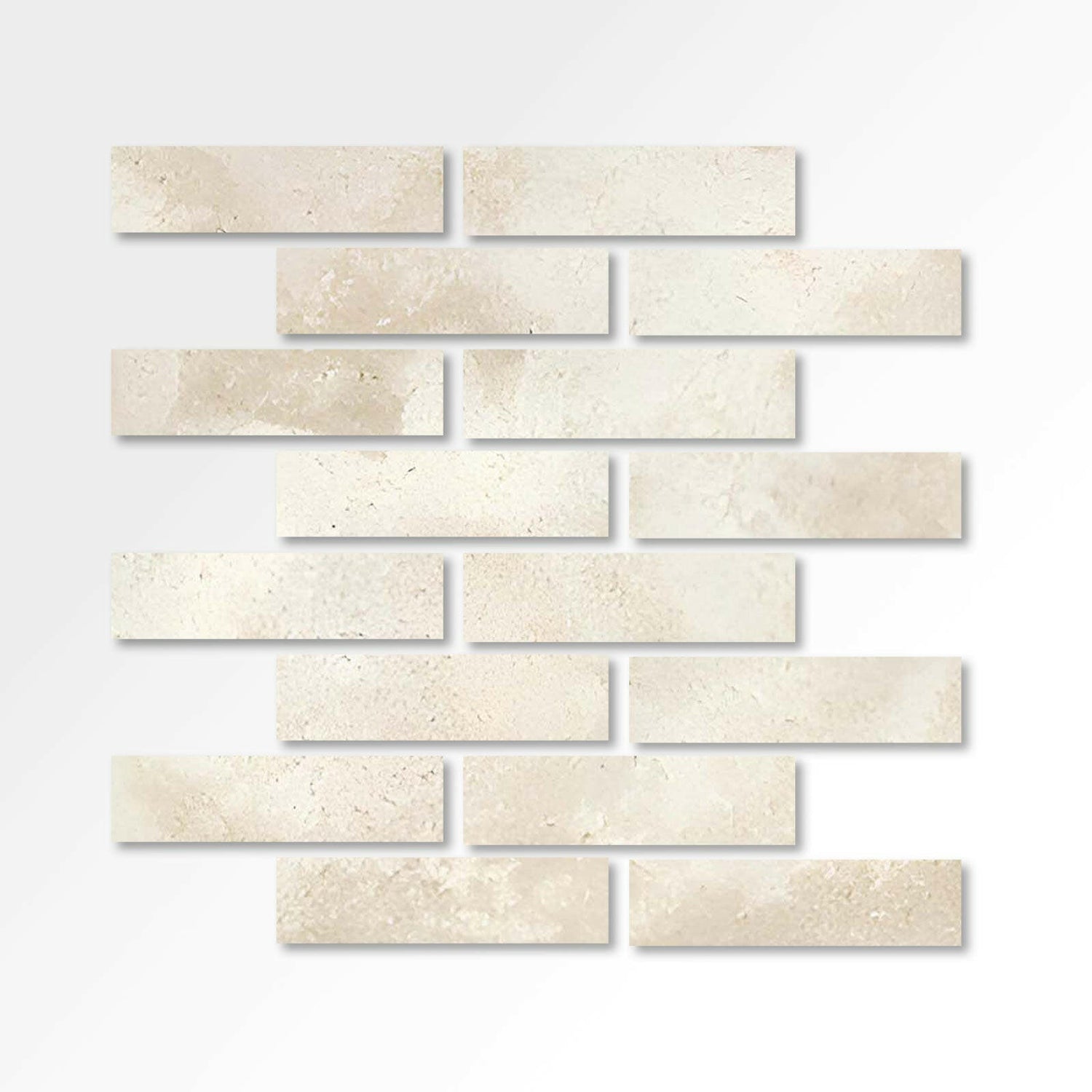 Special Cut | 3x12 Durango Cream Travertine Filled & Honed Tile Special Cut | 3x12 Durango Cream Travertine Filled & Honed Tile - American Tile Depot
