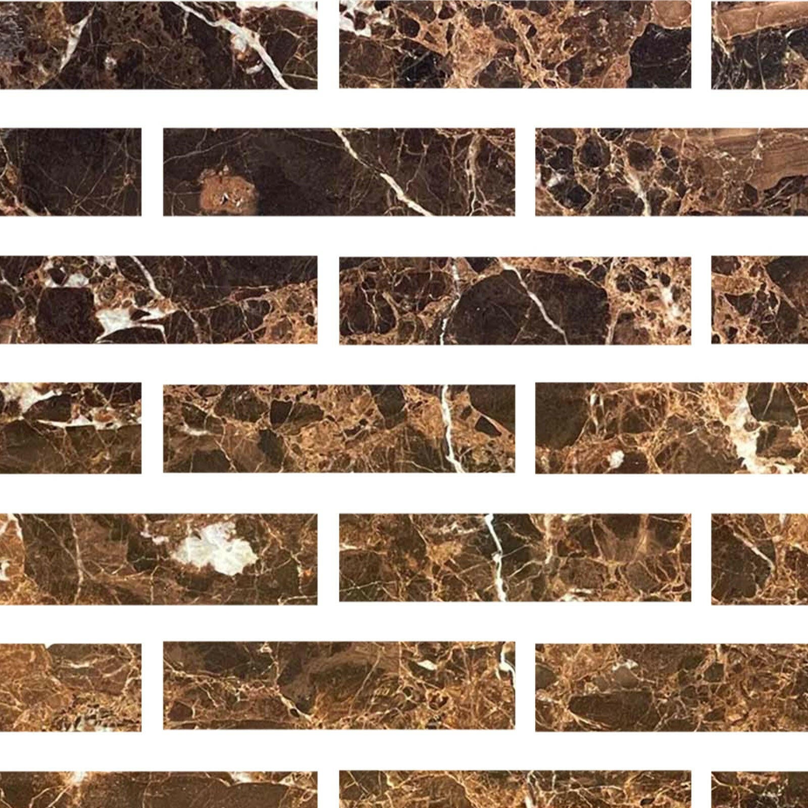Special Cut | 3x12 Emperador Dark Marble Polished Tile Special Cut | 3x12 Emperador Dark Marble Polished Tile - American Tile Depot
