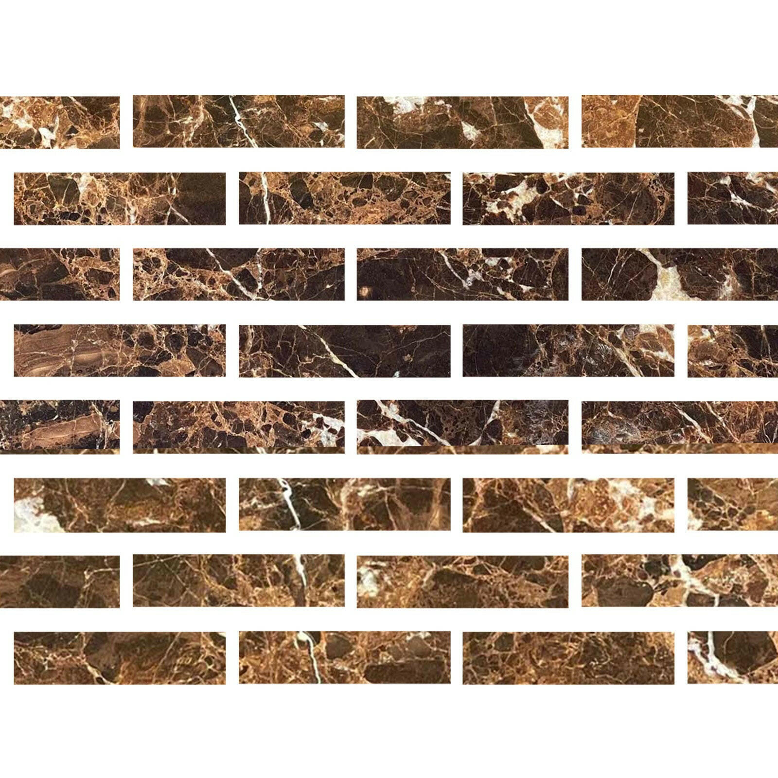 Special Cut | 3x12 Emperador Dark Marble Polished Tile Special Cut | 3x12 Emperador Dark Marble Polished Tile - American Tile Depot