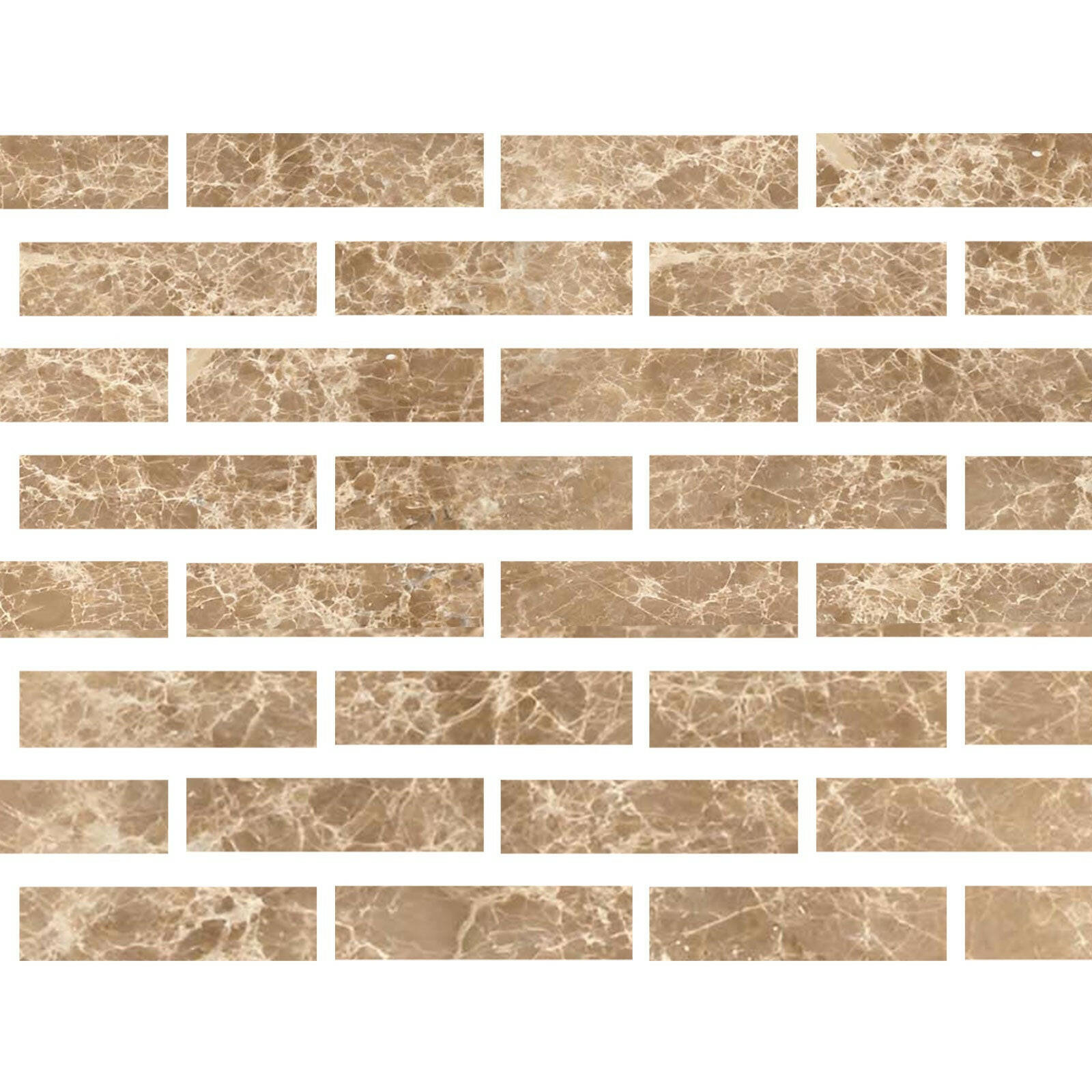 Special Cut | 3x12 Emperador Light Marble Polished Tile Special Cut | 3x12 Emperador Light Marble Polished Tile - American Tile Depot