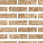 Special Cut | 3x12 Emperador Light Marble Polished Tile Special Cut | 3x12 Emperador Light Marble Polished Tile - American Tile Depot