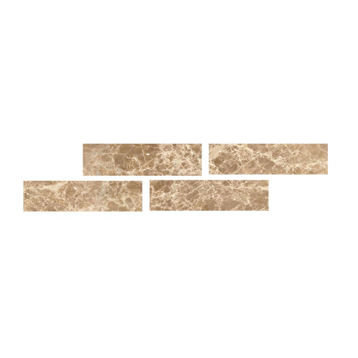 Special Cut | 3x12 Emperador Light Marble Polished Tile Special Cut | 3x12 Emperador Light Marble Polished Tile - American Tile Depot