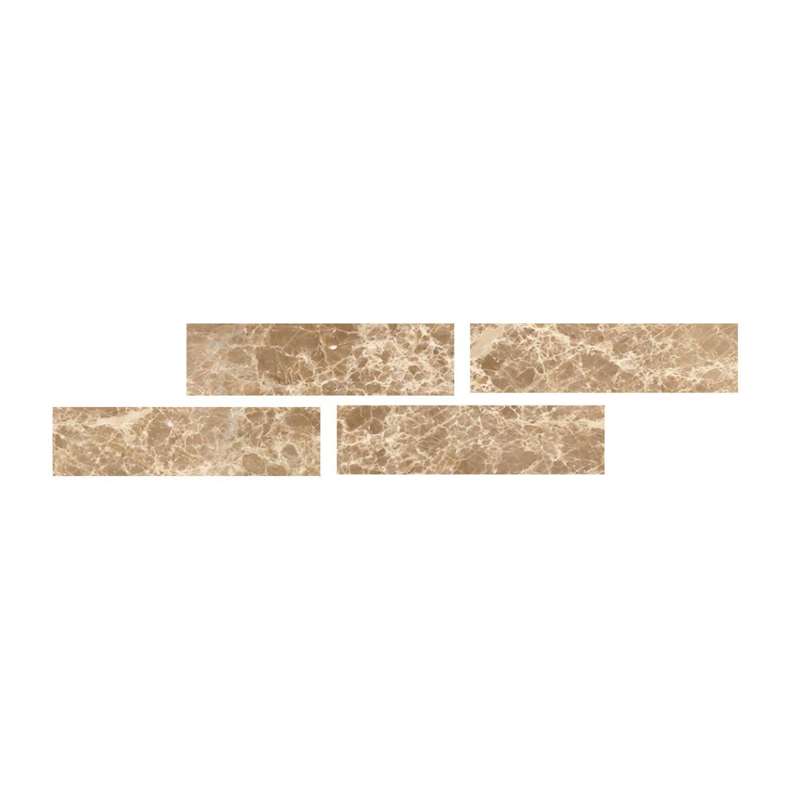 Special Cut | 3x12 Emperador Light Marble Polished Tile Special Cut | 3x12 Emperador Light Marble Polished Tile - American Tile Depot