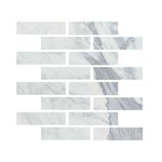 Special Cut | 3x12 Italian Statuary White Marble Polished Tile Special Cut | 3x12 Italian Statuary White Marble Polished Tile - American Tile Depot