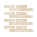 Special Cut | 3x12 Ivory Travertine Filled & Honed Tile Special Cut | 3x12 Ivory Travertine Filled & Honed Tile - American Tile Depot