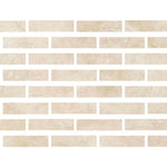 Special Cut | 3x12 Ivory Travertine Filled & Polished Tile - American Tile Depot