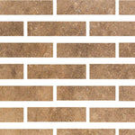 Special Cut | 3x12 Noce Travertine Filled & Honed Tile Special Cut | 3x12 Noce Travertine Filled & Honed Tile - American Tile Depot