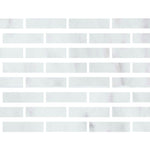 Special Cut | 3x12 Oriental White / Asian Statuary Marble Honed Tile Special Cut | 3x12 Oriental White / Asian Statuary Marble Honed Tile - American Tile Depot