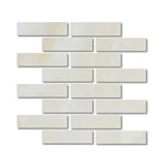 Special Cut | 3x12 Premium White Onyx CROSS-CUT Polished Tile - American Tile Depot