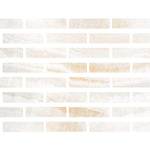 Special Cut | 3x12 Premium White Onyx VEIN-CUT Polished Tile - American Tile Depot
