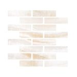 Special Cut | 3x12 Premium White Onyx VEIN-CUT Polished Tile - American Tile Depot