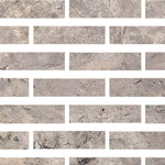 Special Cut | 3x12 Silver Travertine Filled & Honed Tile Special Cut | 3x12 Silver Travertine Filled & Honed Tile - American Tile Depot