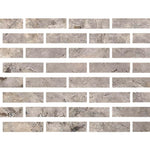 Special Cut | 3x12 Silver Travertine Filled & Honed Tile Special Cut | 3x12 Silver Travertine Filled & Honed Tile - American Tile Depot