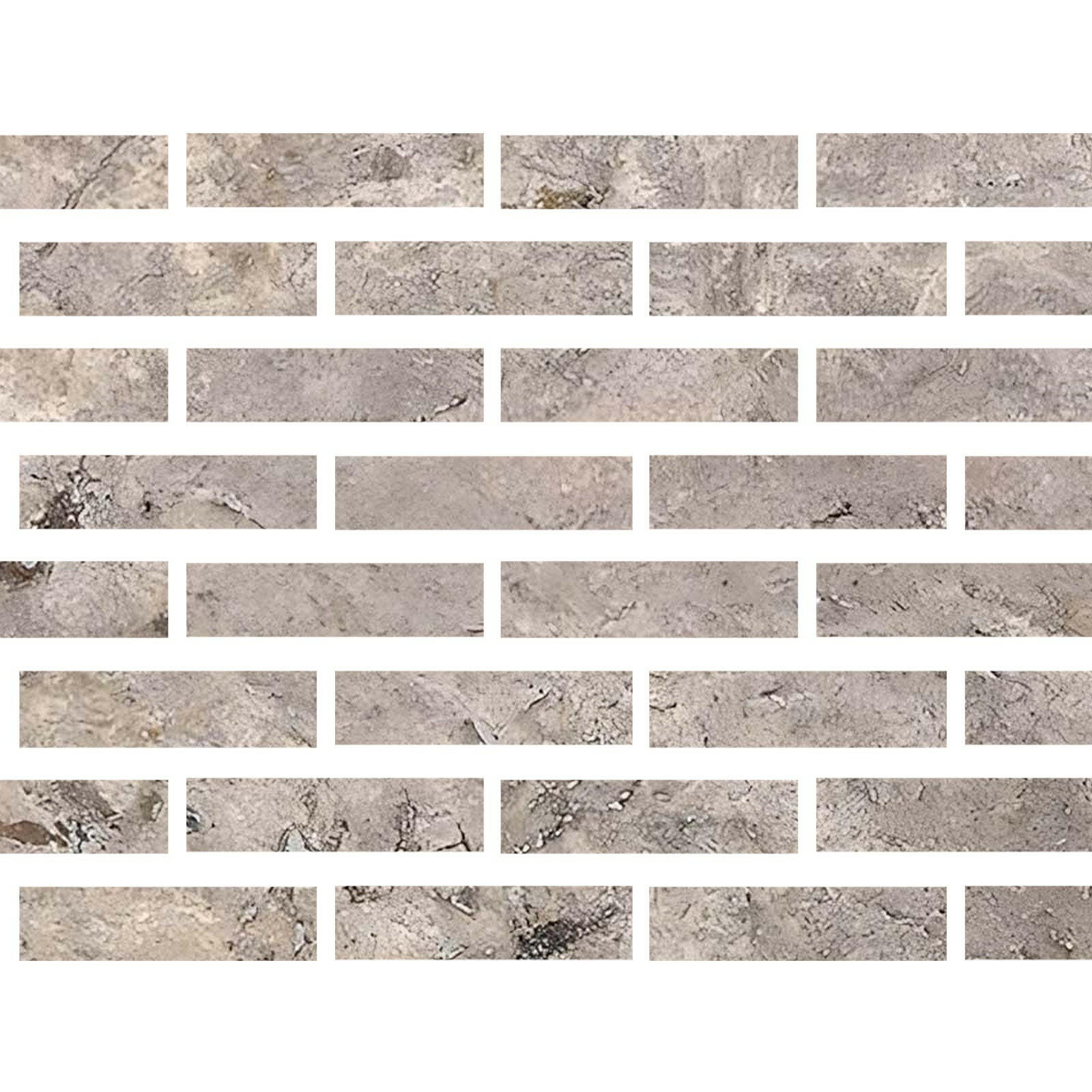 Special Cut | 3x12 Silver Travertine Filled & Honed Tile Special Cut | 3x12 Silver Travertine Filled & Honed Tile - American Tile Depot