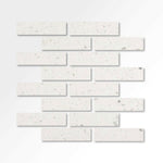 Special Cut | 3x12 Terrazzo Silver Marble Polished Tile Special Cut | 3x12 Terrazzo Silver Marble Polished Tile - American Tile Depot