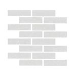 Special Cut | 3x12 Thassos White Marble Honed Tile - American Tile Depot