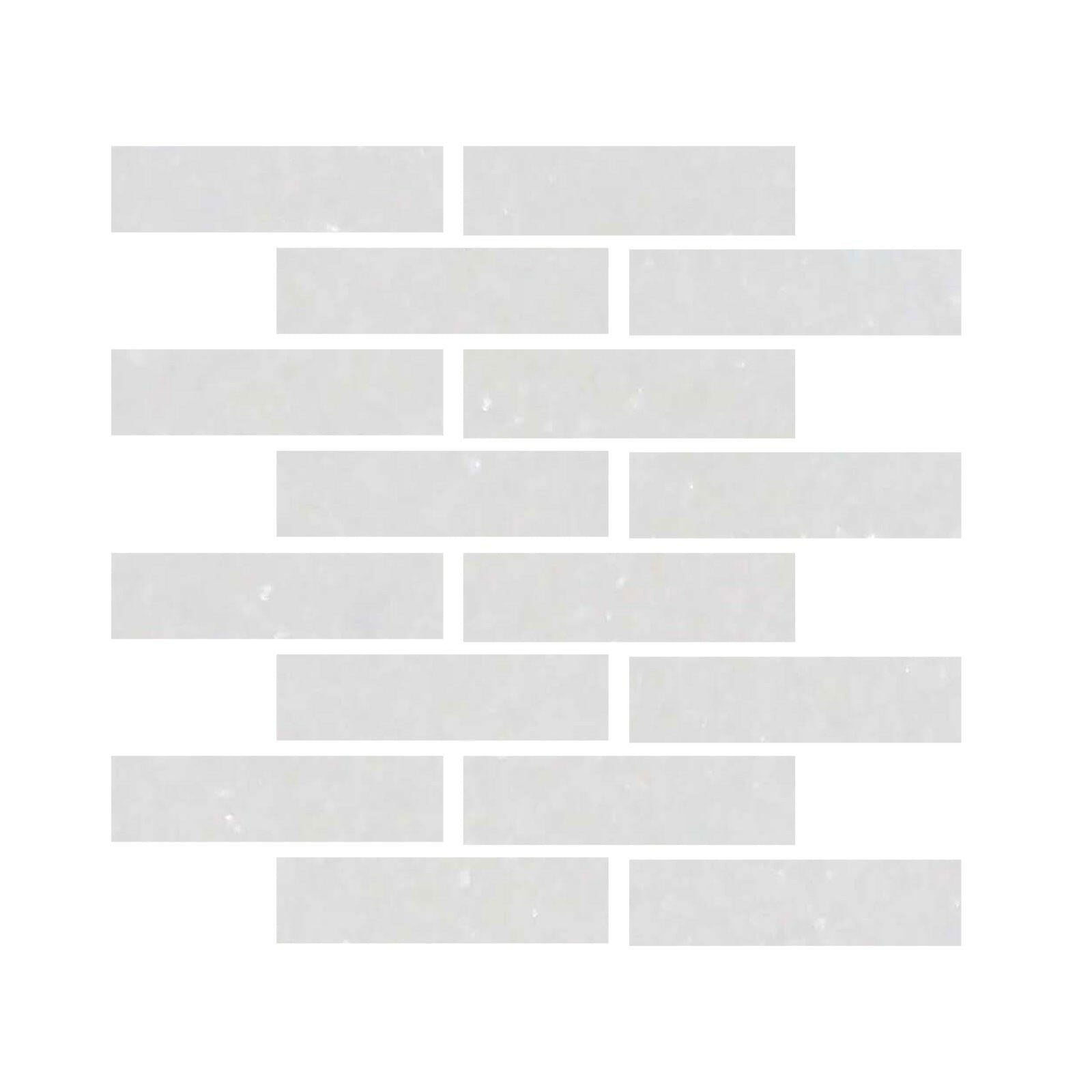 Special Cut | 3x12 Thassos White Marble Honed Tile - American Tile Depot