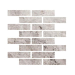 Special Cut | 3x12 Tundra Gray (Atlantic Gray) Marble Honed Tile Special Cut | 3x12 Tundra Gray (Atlantic Gray) Marble Honed Tile - American Tile Depot