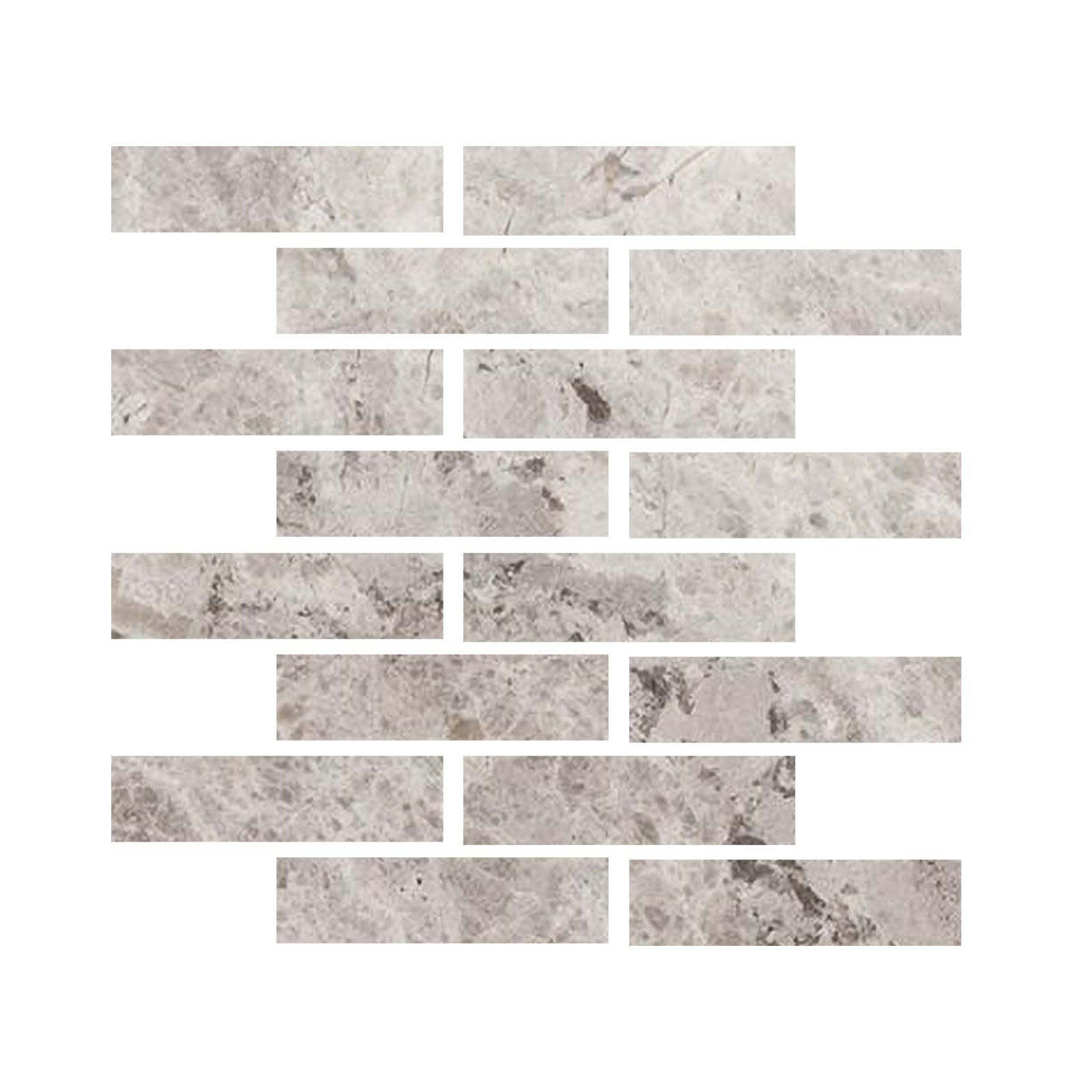 Special Cut | 3x12 Tundra Gray (Atlantic Gray) Marble Honed Tile Special Cut | 3x12 Tundra Gray (Atlantic Gray) Marble Honed Tile - American Tile Depot