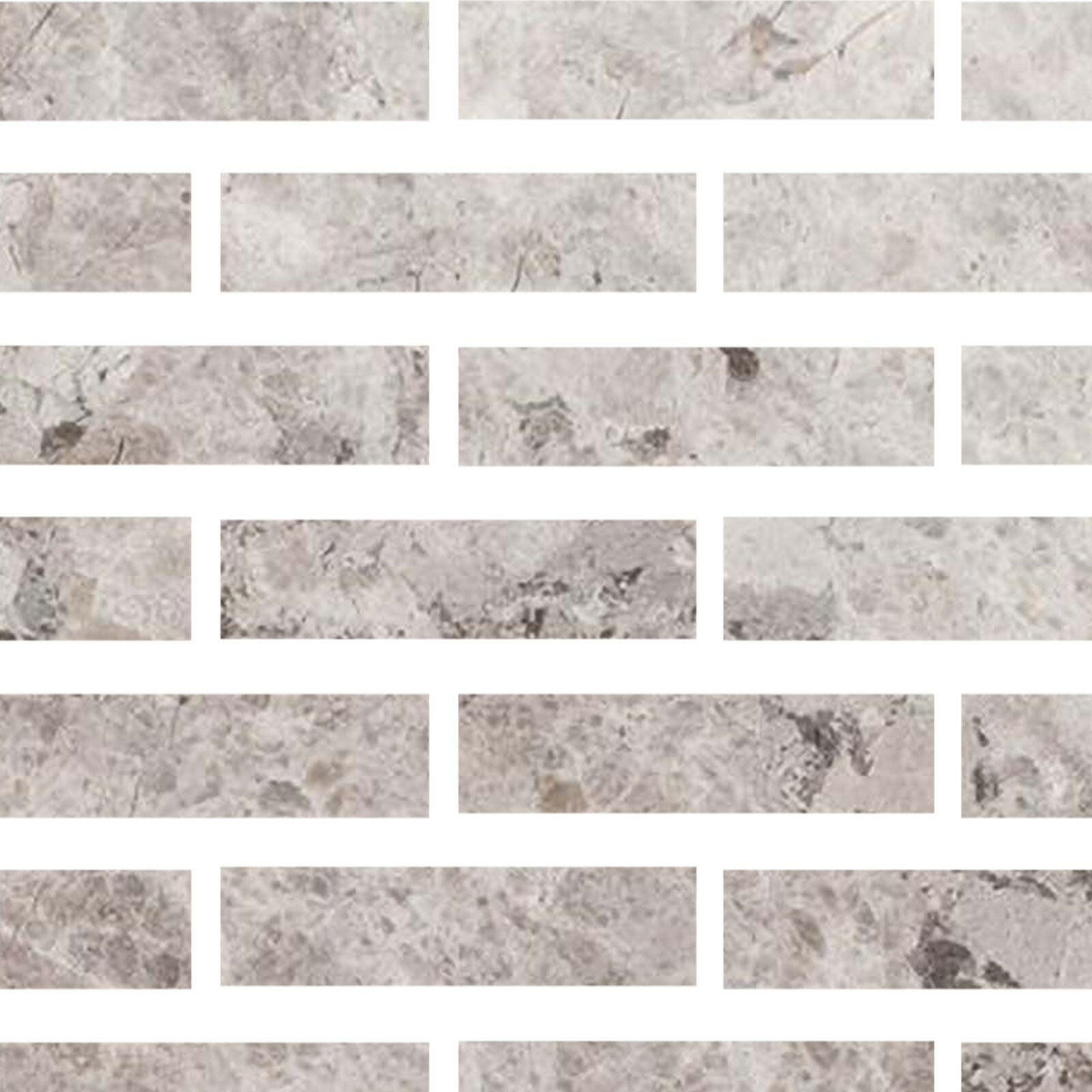 Special Cut | 3x12 Tundra Gray (Atlantic Gray) Marble Polished Tile Special Cut | 3x12 Tundra Gray (Atlantic Gray) Marble Polished Tile - American Tile Depot